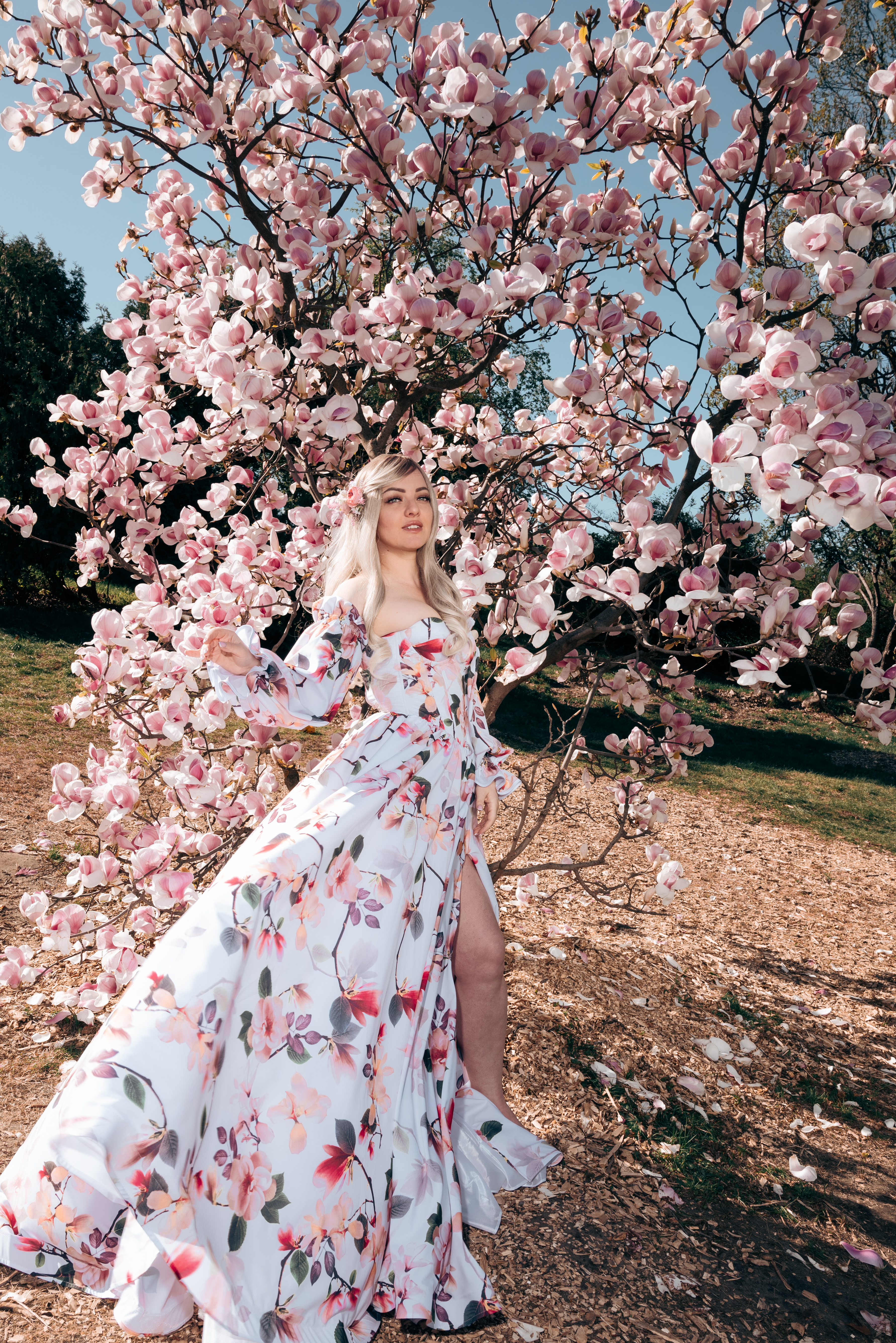 Magnolia Mood: Естетична серія портретів